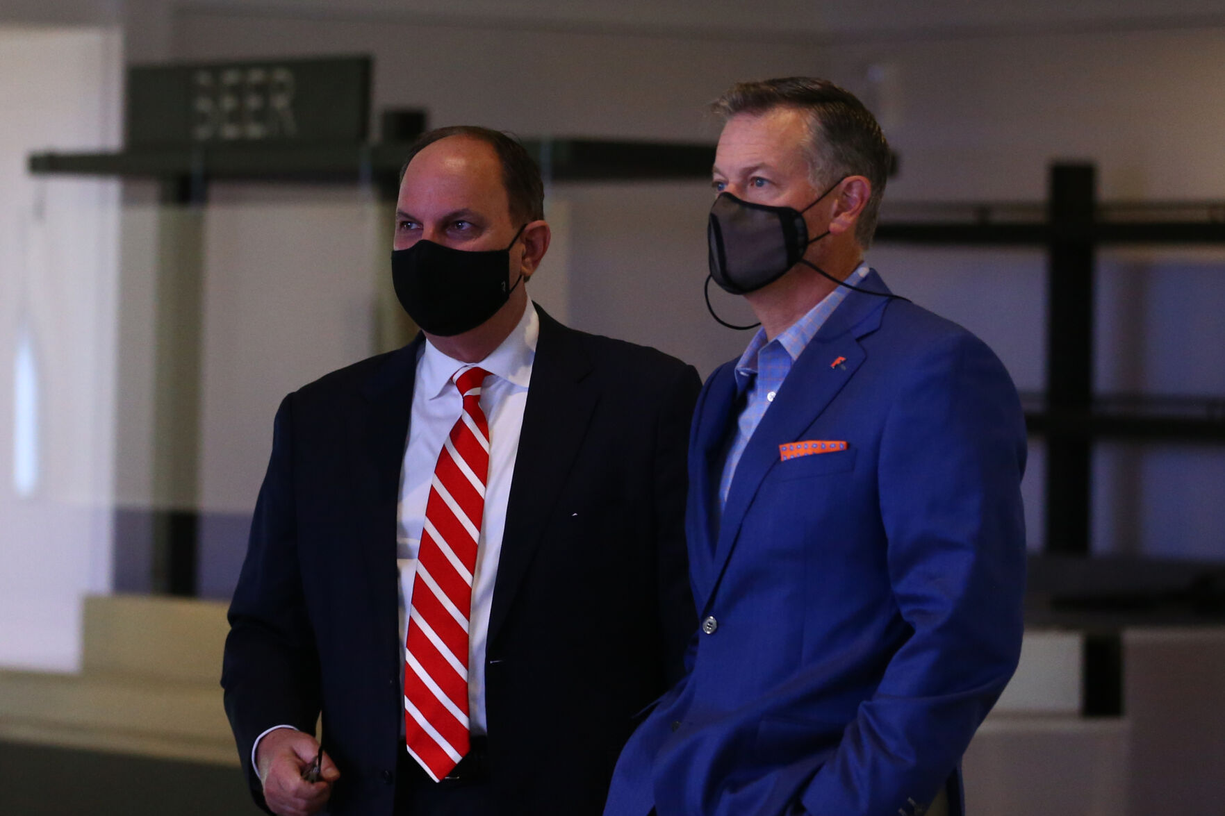 Joe Castiglione and Scott Stricklin